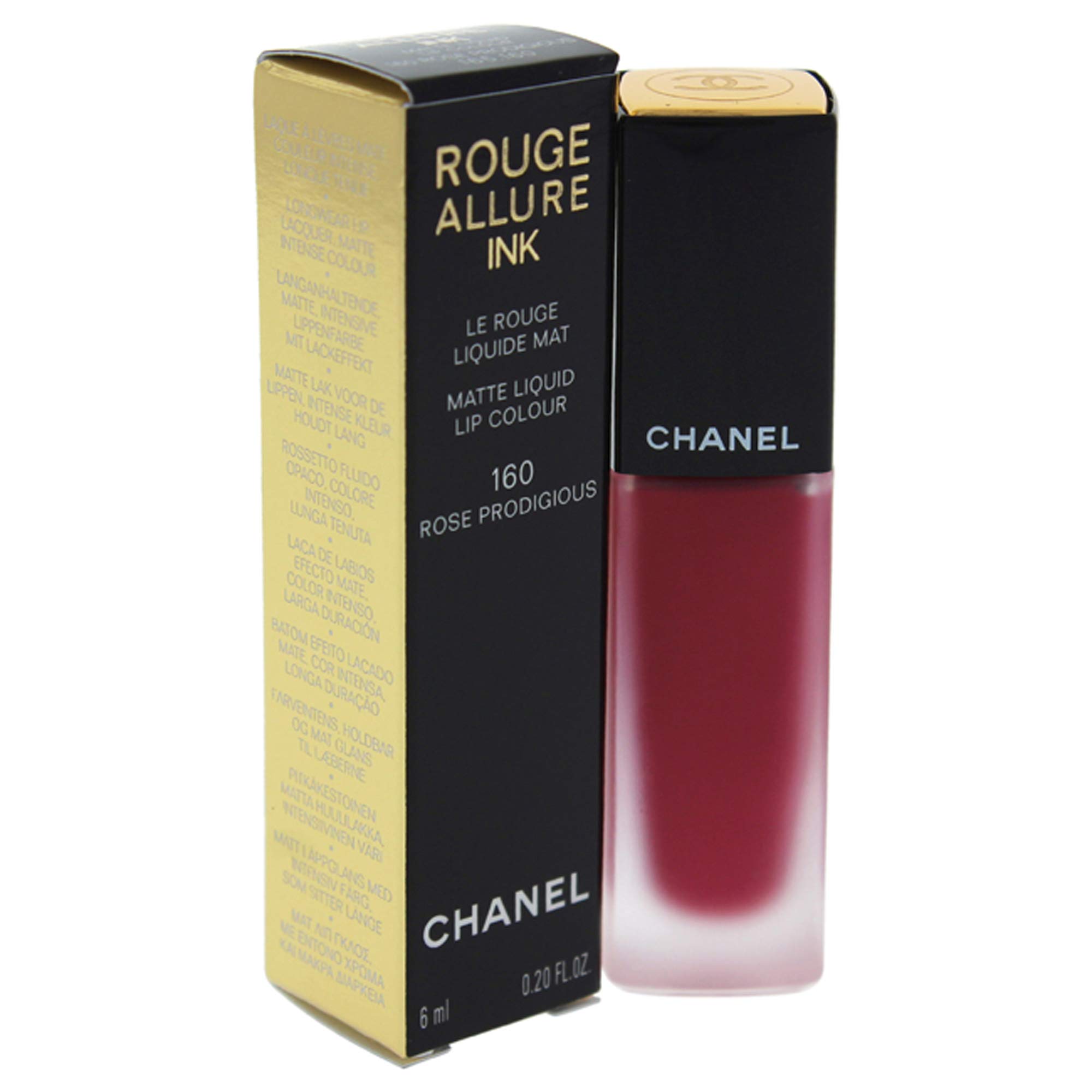 Amazon.com : Rouge Allure Ink - 160 Rose Prodigious by Chanel for